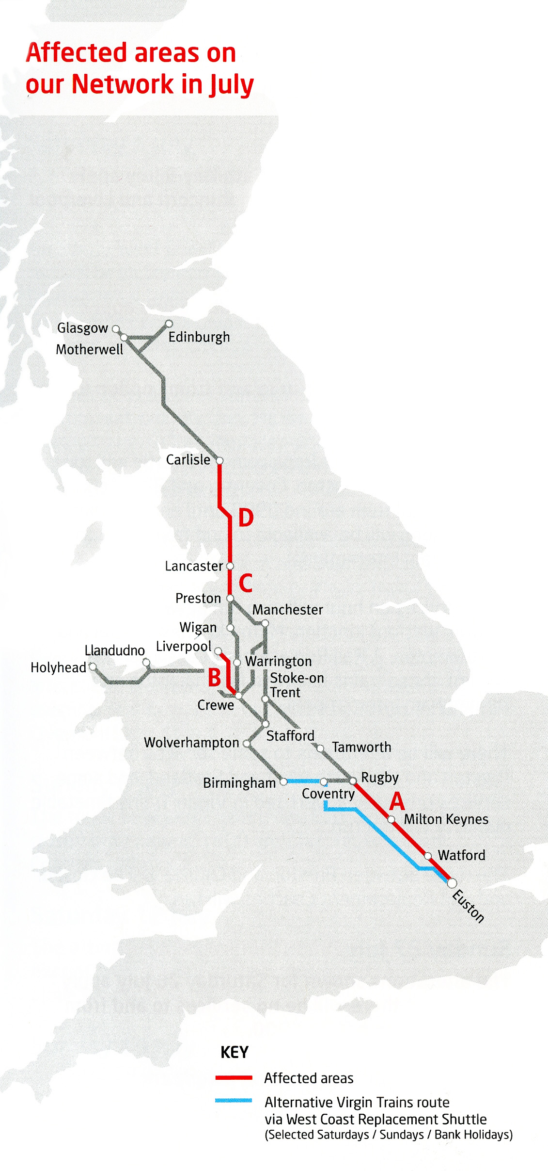 West Coast Main Line / Virgin Trains